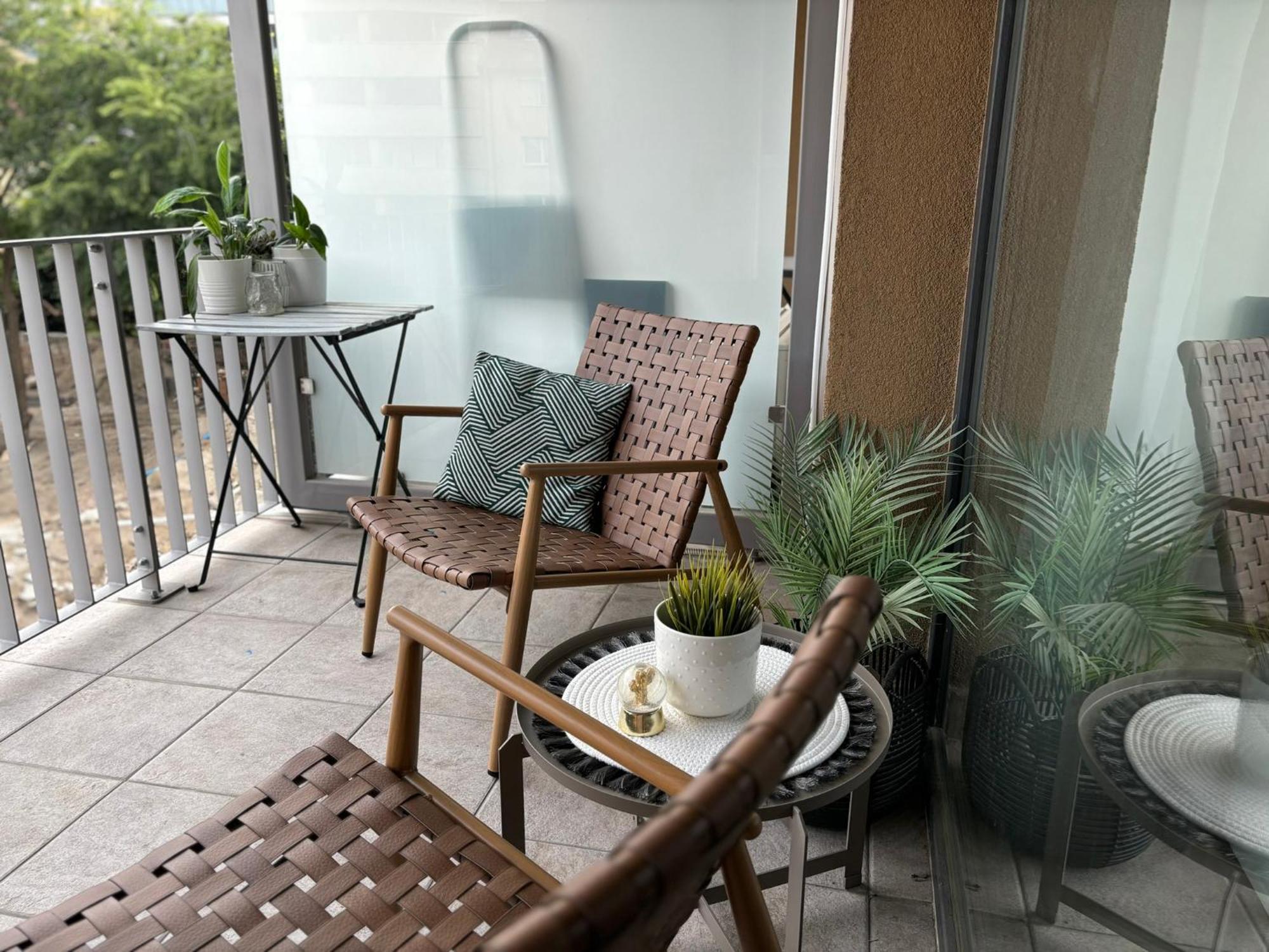 Scandinavian-style Downtown With A Terrace Budapešť